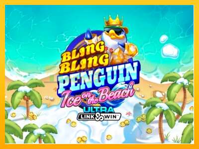 Bling Bling Penguin: Ice On The Beach