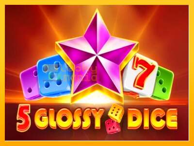 5 Glossy Dice